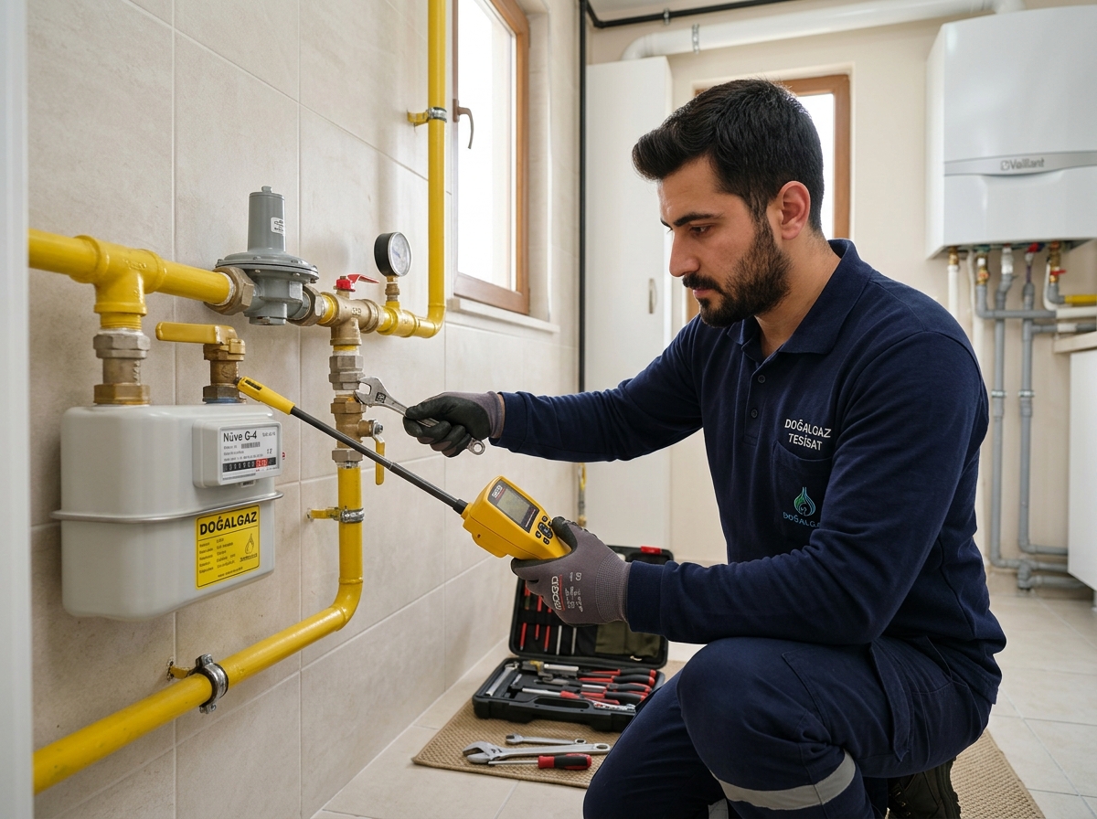 Gaz Kaçağı Tespiti ve Onarımı